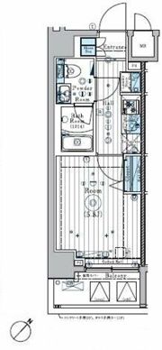 リライア横濱関内の間取り画像