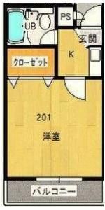 プレアール寝屋川緑町の間取り画像