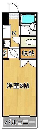 シティルーム境川の間取り画像