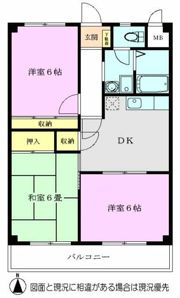 メゾンドール朝霞台の間取り画像
