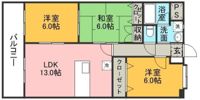 グランディール壱番館の間取り画像
