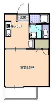 ティファナの間取り画像