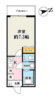 コスモアルカディア3の間取り画像