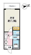 コスモアルカディア3の間取り画像