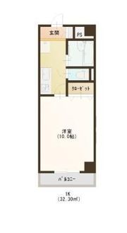 エルスタンザ河原町の間取り画像
