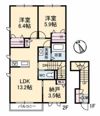 エクラージュの間取り画像