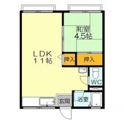 コーポ松本の間取り画像