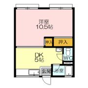 コーポ松本の間取り画像