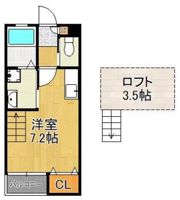 INVEST町上津役の間取り画像