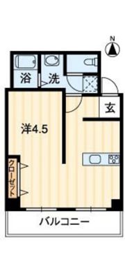 グランツ西古松Ⅱの間取り画像