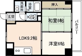フレア21三滝の間取り画像