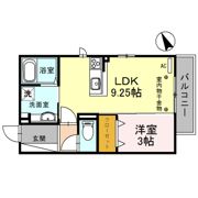 アネシス押野の間取り画像