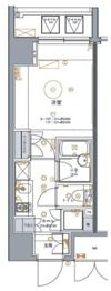 セジョリ横浜みなとみらいⅡの間取り画像