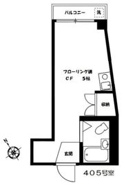 エクレールバロンの間取り画像
