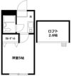 パレス西横浜Ⅱの間取り画像