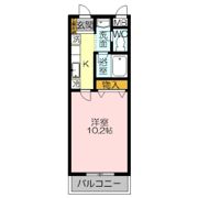 メゾンドリビドーⅢの間取り画像