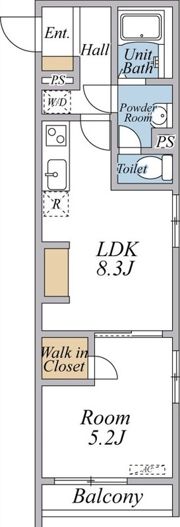 リブリ・高野の間取り画像