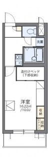 レオパレスパルコートEの間取り画像