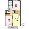 プレジールマーチ Aの間取り画像