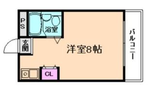 サンハイツ石橋の間取り画像