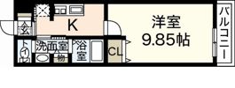 シャウエル牛田の間取り画像