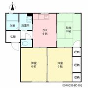 モダニティ八分字 B棟 ＊＊の間取り画像