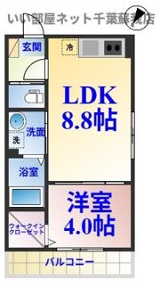 マロン クレールの間取り画像