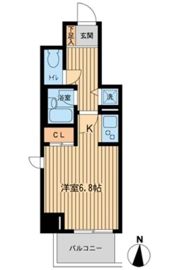 ジョイシティ住吉Ⅱの間取り画像