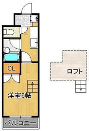 エスズインの間取り画像