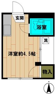 スカイハイツの間取り画像
