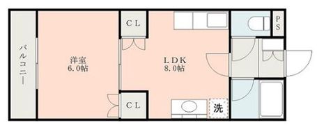 セジュール下南部の間取り画像