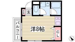 アロッジオ上筒井の間取り画像