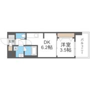 Alivis浪速東SoL TERRACEの間取り画像