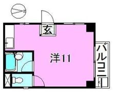 オックスフォードサーカス松山市駅IIの間取り画像