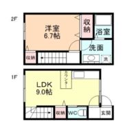ガーデンヒル上冨居Ⅰの間取り画像