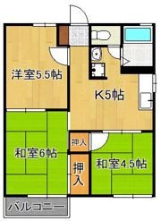タウニィ熊西の間取り画像