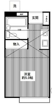 ペアパレス大泉の間取り画像