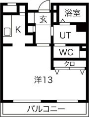 向陽町レジデンスの間取り画像