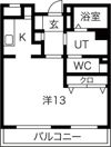 向陽町レジデンスの間取り画像