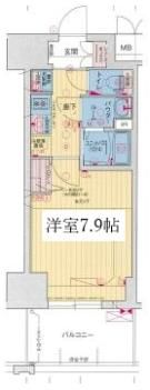 プレサンス神戸セレスティアの間取り画像