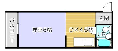 ニューライフ赤坂の間取り画像