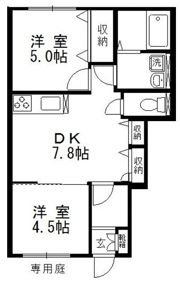 Bonheur Hの間取り画像