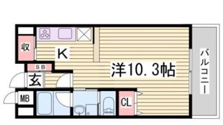 アーバネックス神戸駅前の間取り画像