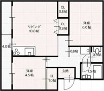 第一光陽ハイツの間取り画像