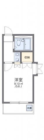 レオパレスフォンテーヌの間取り画像