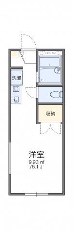 レオパレスパレスフィオーレⅡの間取り画像