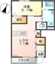 キャトルセゾンの間取り画像