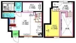 城とさくらのエスプレッソの間取り画像