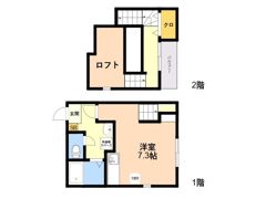 MAISONETIC 34ー倶楽部ハウス2の間取り画像
