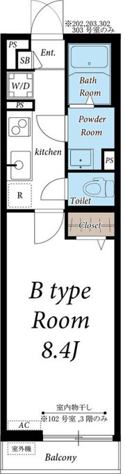 ベルス 市川の間取り画像